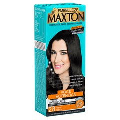 TINTURA MAXTON KIT PRÁTICO 2.8 PRETO TABACO