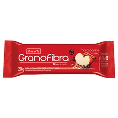 BARRA DE CEREAL GRANOFIBRA MAÇÃ, CANELA E PASSAS 20G