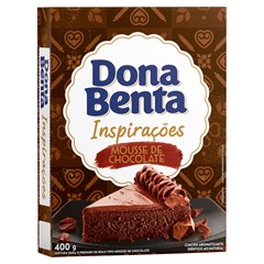 MISTURA PARA BOLO DONA BENTA MOUSSE DE CHOCOLATE 400G