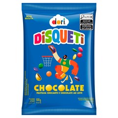 CONFEITO DORI DISQUETI MINI CHOCOLATE COLORIDO 500G
