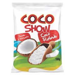 COCO RALADO COCO SHOW FINO ÚMIDO E ADOÇADO 100G
