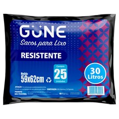 SACO DE LIXO VALENTE PRETO 30L 10UN