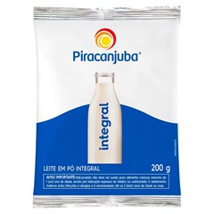 LEITE EM PÓ PIRACANJUBA INTEGRAL PACOTE 200G