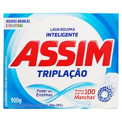     SABAO PO ASSIM TRIPLACAO 900G   