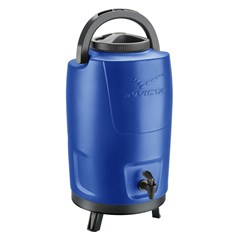 GARRAFÃO TÉRMICO INVICTA AZUL COM TORNEIRA 12L