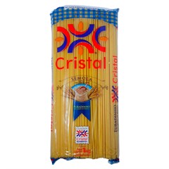 MACARRÃO CRISTAL MASSA DE SÊMOLA ESPAGUETE 1KG