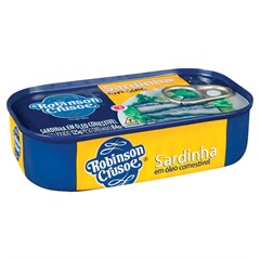 SARDINHA ROBINSON CRUSOE ÓLEO 125G