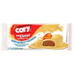     BISC CORY PAO DE MEL CHOC BRANCO 110G   