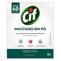 LIMPADOR MULTIUSO CIF EM PÓ CAIXA 800G