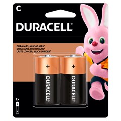     PILHA DURACELL ALCALINA MEDIA C 