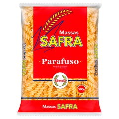 MACARRÃO SAFRA MASSA DE SÊMOLA PARAFUSO 500G