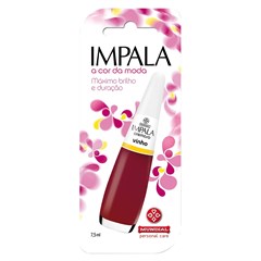 ESMALTE IMPALA CREMOSO VINHO BLISTER 7,5ML