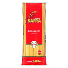 MACARRÃO SAFRA MASSA DE SÊMOLA ESPAGUETE 500G