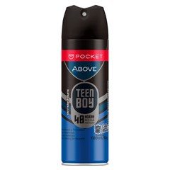DESODORANTE AEROSSOL ABOVE POCKET TEEN BOY 50G/100ML
