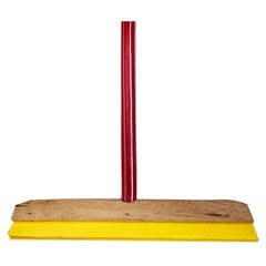 RODO LIMPE MANIA DUPLO DE MADEIRA COM CABO 60CM