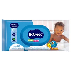 LENÇO UMEDECIDO BABYSEC ULTRA FRESH 46UN