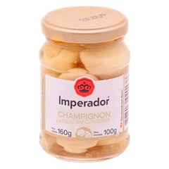 COGUMELO CHAMPIGNON IMPERADOR INTEIRO VIDRO 100G