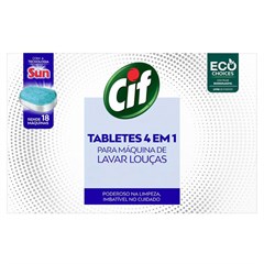 LAVA LOUÇAS PARA MÁQUINA CIF TABLETE 315G