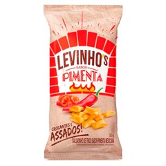 SALGADINHO LEVINHOS PIMENTA 50G