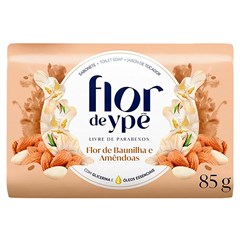     PF SAB FLOR DE YPE BAUNILHA BEGE 85G    