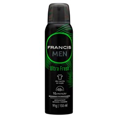 DESODORANTE AEROSSOL FRANCIS MEN ULTRA FRESH 150ML