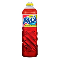 DETERGENTE LÍQUIDO ATOL MAÇÃ 500ML