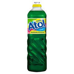 DETERGENTE LÍQUIDO ATOL LIMÃO 500ML