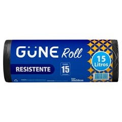 SACO DE LIXO GUNE PRETO 15L 10UN