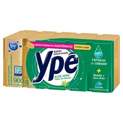 SABÃO EM BARRA YPÊ ALOE VERA 180G 5UN
