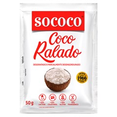 COCO RALADO SOCOCO 50G