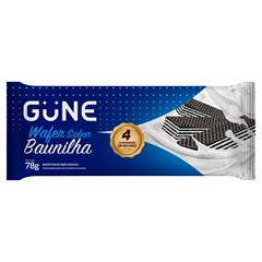 BISCOITO WAFER GUNE MAXIMUS BAUNILHA 78G