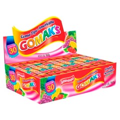BALA DE GOMA AMENDUPÃ GOMAKS FRUTAS SORTIDAS 32G