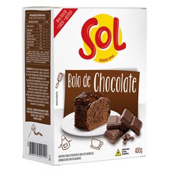 MISTURA PARA BOLO SOL CHOCOLATE 400G