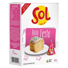 MISTURA PARA BOLO SOL FESTA 400G