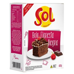 MISTURA PARA BOLO SOL FLORESTA NEGRA 400G