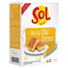 MISTURA PARA BOLO SOL MILHO 400G