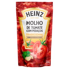 MOLHO DE TOMATE HEINZ TRADICIONAL SACHÊ 300G