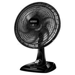 VENTILADOR MONDIAL MESA PRETO 40CM COM 6 PÁS 220V REF:VSP40