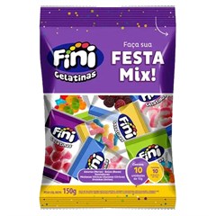 BALA FINI GELATINA FACA FESTA MIX 150GR