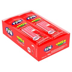 BALA GELATINOSA FINI TUBES MORANGO CÍTRICO 15G