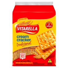 BISCOITO CREAM CRACKER VITARELLA 350G