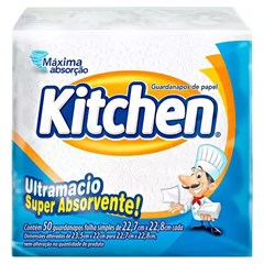 GUARDANAPO KITCHEN FS 22,7X22,8 50UN