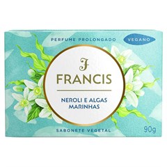 SABONETE EM BARRA FRANCIS VEGETAL NEROLI E ALGAS MARINHAS 90G