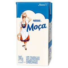 LEITE CONDENSADO MOÇA SEMIDESNATADO TETRA PAK 395G