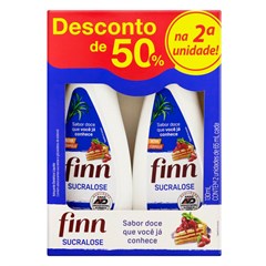 ADOÇANTE LÍQUIDO FINN SUCRALOSE 65ML 2UN