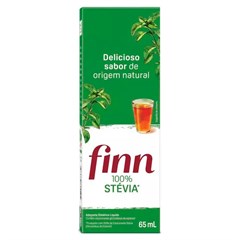 ADOÇANTE LÍQUIDO FINN STÉVIA 65ML
