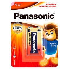 BATERIA ALCALINA PANASONIC 9V