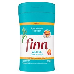 ADOÇANTE EM PÓ FINN XILITOL POTE 250G