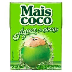 ÁGUA DE COCO MAIS COCO 200ML