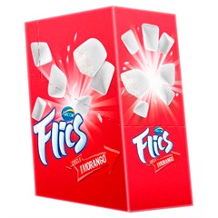 CHICLETE ARCOR FLICS MORANGO 204G